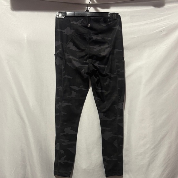 Athleta Black Camouflage Leggings SM141 - Picture 5 of 10